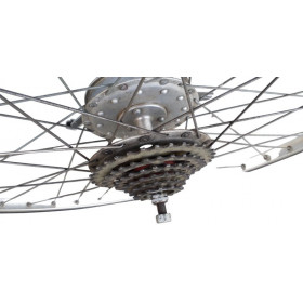 Rear wheel 700c Weinmann Maxi car hub for tire 6s maillard