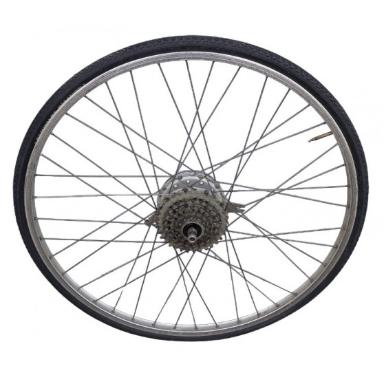 Rear wheel 700c Weinmann Maxi car hub for tire 6s