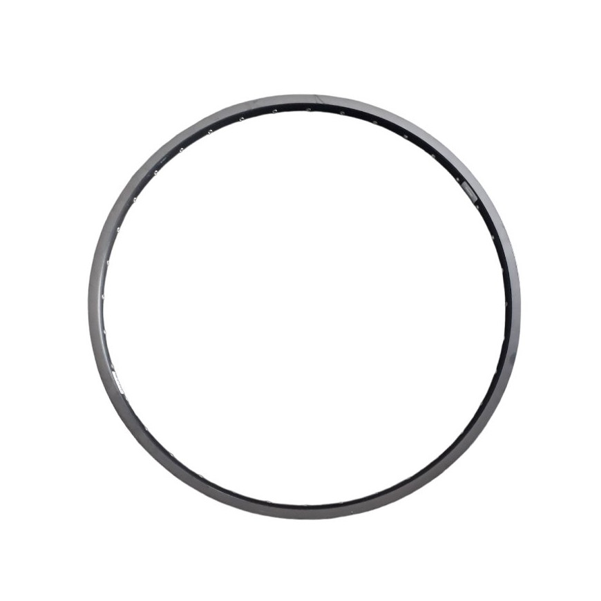 Roue avant 700C ROUTE, double paroi, noire, disque CL, QR10