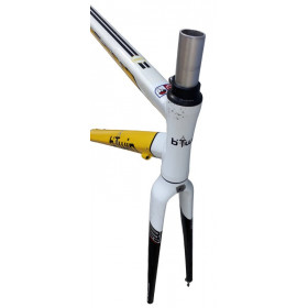 Cadre btwin sport route taille 54 blanc