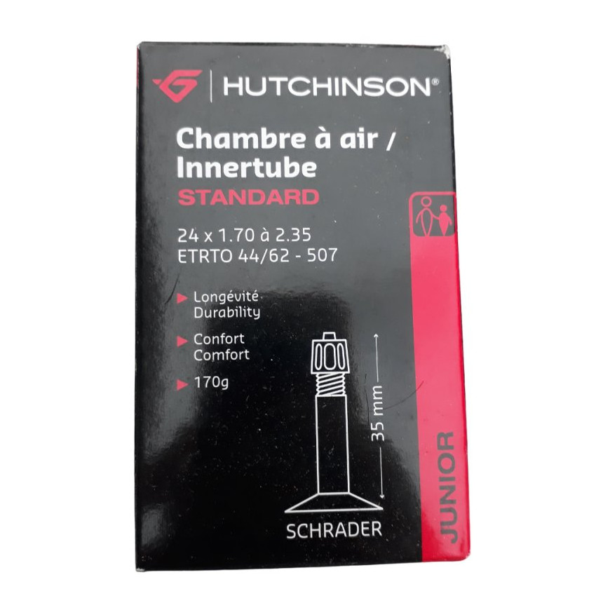 Chambre à air Hutchinson 24 pouces valve schrader