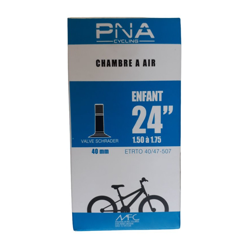 Chambre à air PNA cycling 24 pouces valve schrader