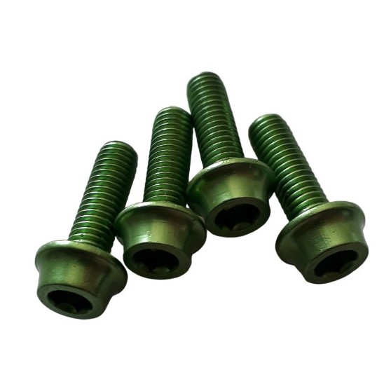 Bottle cage screws A2Z green