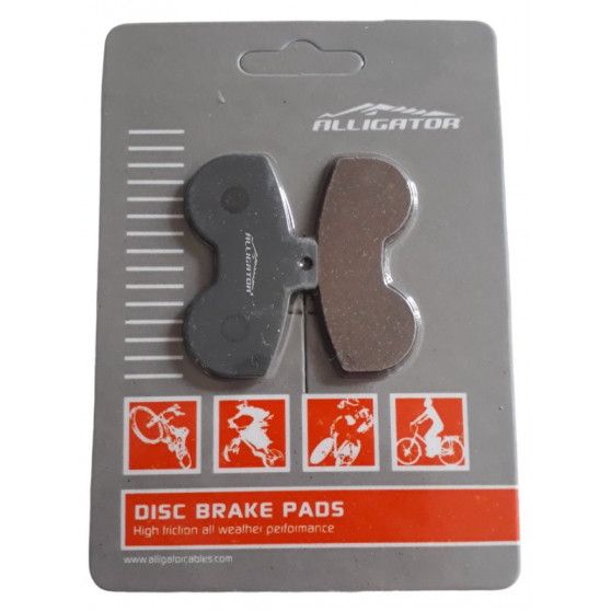 Clim 8 six pots Navigator plaquettes de frein Alligator