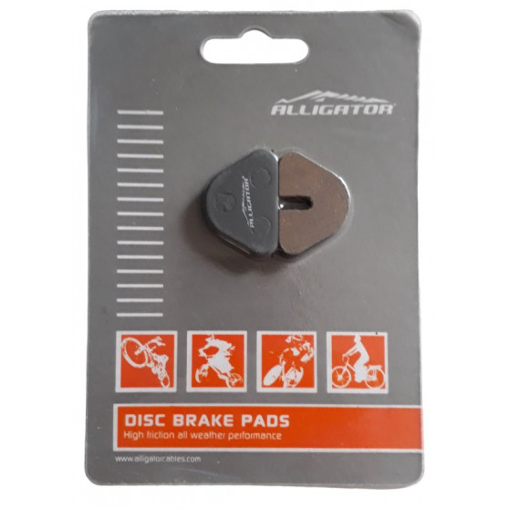 Kinetick Diatech mechanical plaquettes de frein Alligator