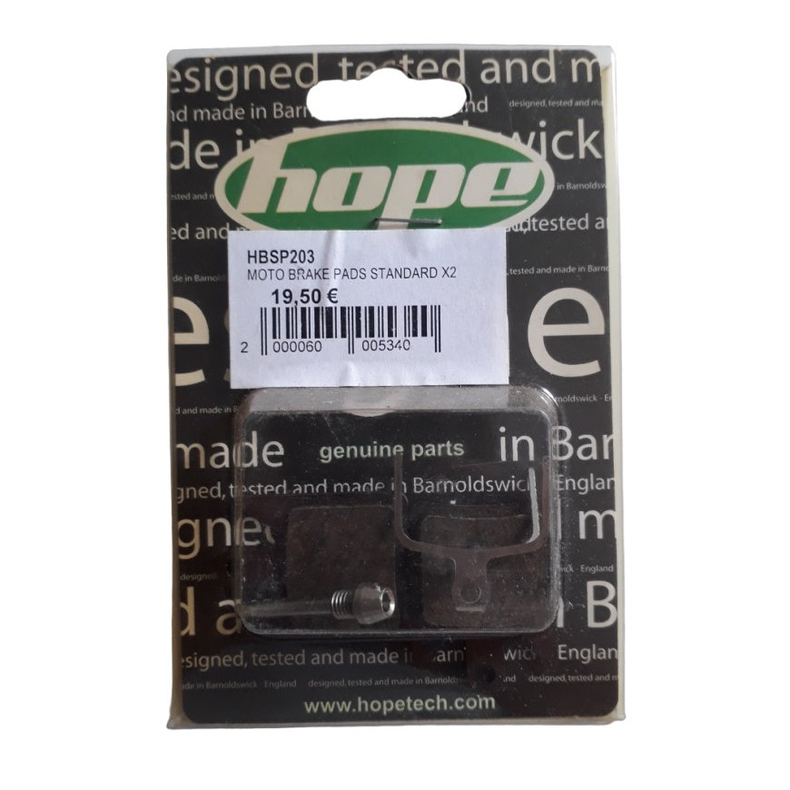 Plaquettes de frein Hope Moto V2 Plaquettes de frein Hope Moto V2