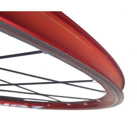 Roue arrière Fulcrum racing 7 patins à pneu rouge de seconde main