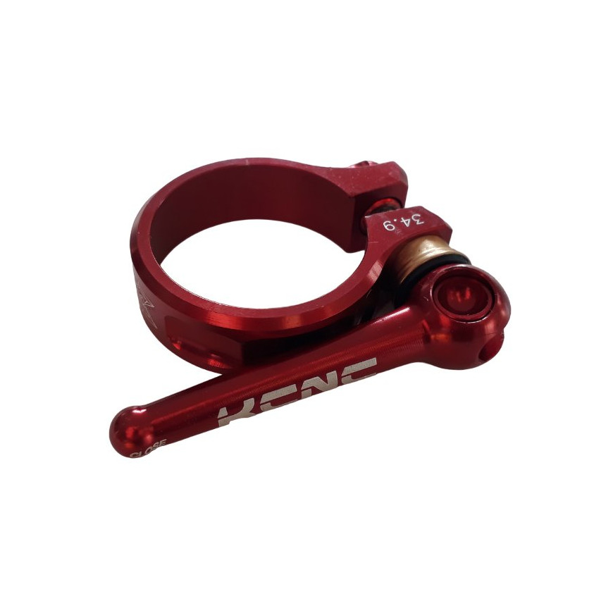 KCNC seatpost collar 34.9 mm red for mtb