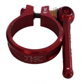 Collier de selle KCNC 34.9 mm rouge pour vtt
