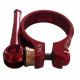 KCNC seatpost collar 34.9 mm red for gravel
