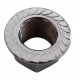 Bicycle wheel nut for axle diameter 14 mm