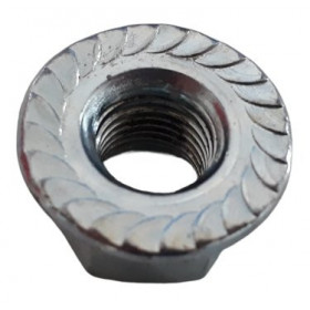 Bicycle wheel nut for axle diameter 9 mm