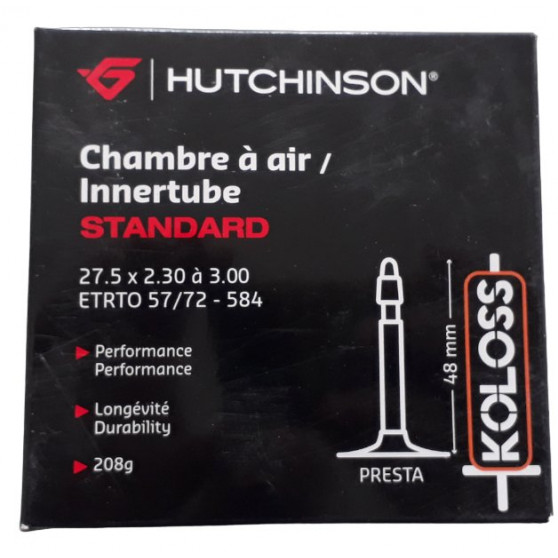 Fat bike air tube 26 inches presta Hutchinson
