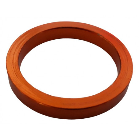 Headset spacer aluminium orange 1"1/8 5 mm