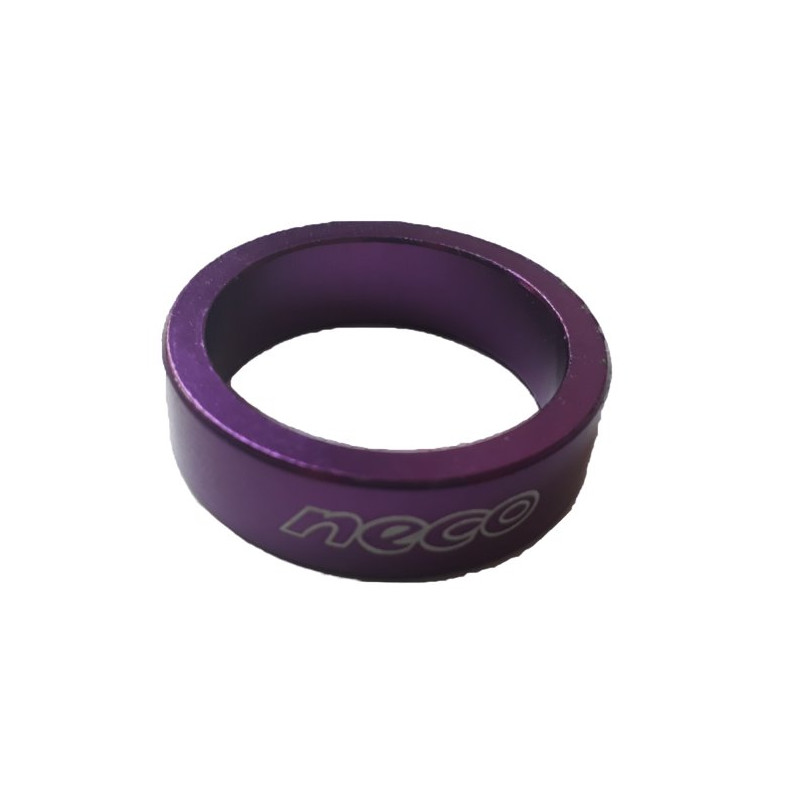 NECO headset spacer aluminium purple 1"1/8 10 mm