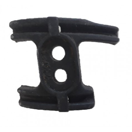 Cables guide for fixture under the bottom bracket