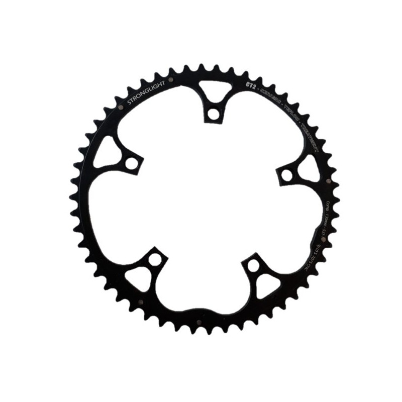 Stronglight CT2 53 dents plateau 9/10 vitesses 135 mm