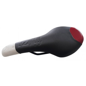 Selle Fizik Tundra 2 rouge, blanche et noir