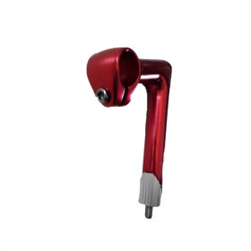 Extra+ stem for road bike 80 mm 25.4 mm red