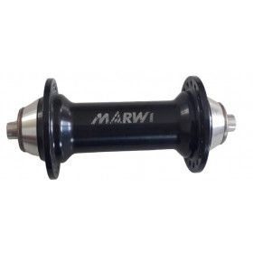 Front hub Marwi 36 holes black for bike