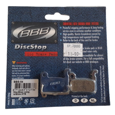 Brake pads BBB Shimano XTR BBS-54