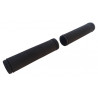 Grips VTT noir 125 mm