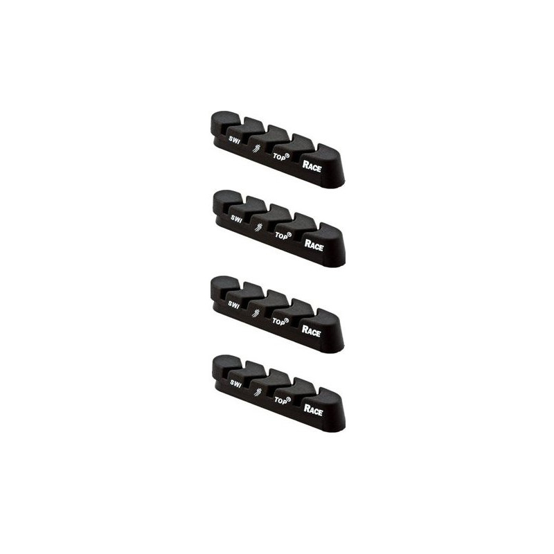 4 cartouches, patins de frein Swissstop Race Campagnolo 8-9v