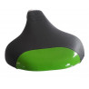 Fizik Tundra 2 black and green saddle for gravel