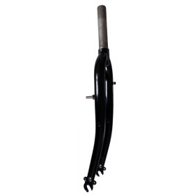 Fourche rigide 26 pouces acier noire