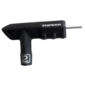 2 mm T-shaped Topeak allen key used