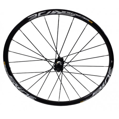 Roue avant Mavic Crossride disc 26 pouces blanche