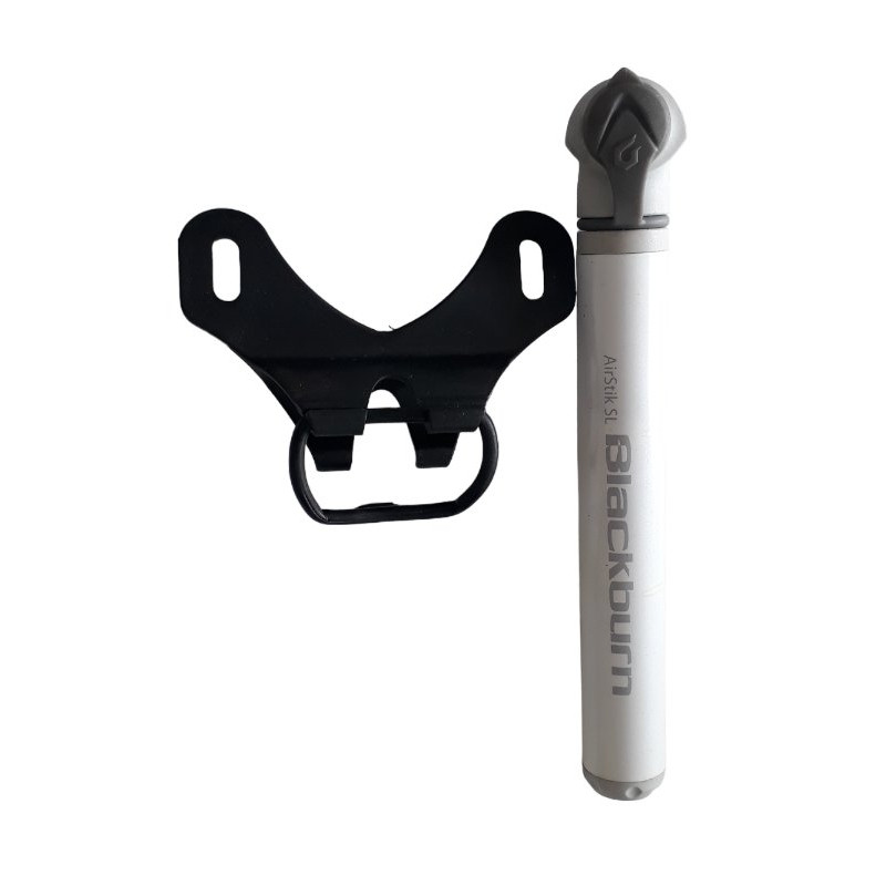 Mini Pompe à Vélo Blackburn AirStik Anyvalve – Gris, Compacte Et Compatible électrique