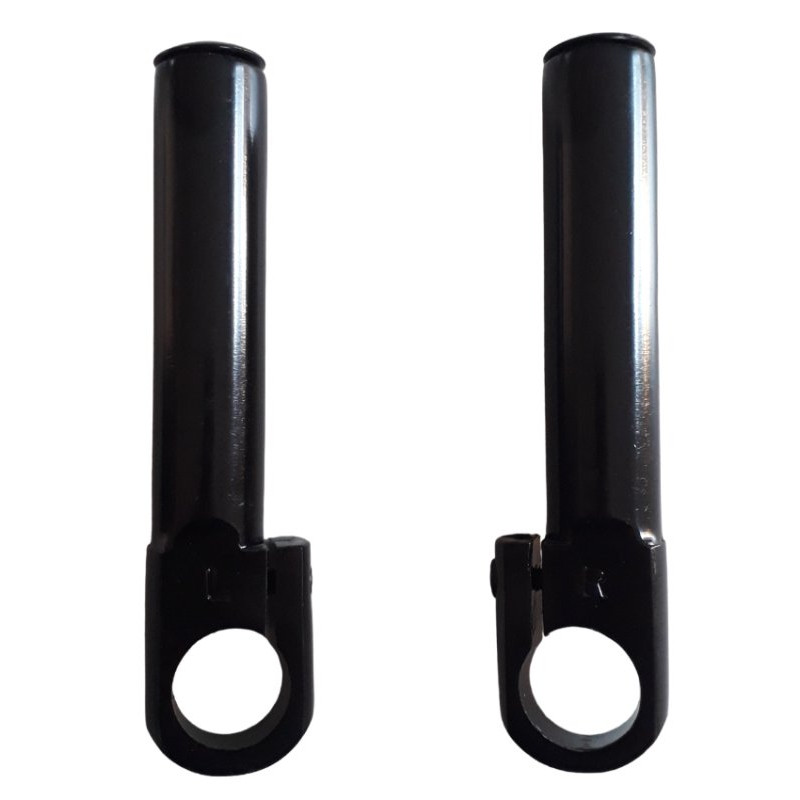 Embouts De Bar VTT Vintage Avenir En Titane - Années 90 - Lot De 2