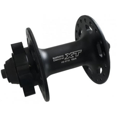 Front hub Shimano Deore XT HB-M756 36 holes black disc