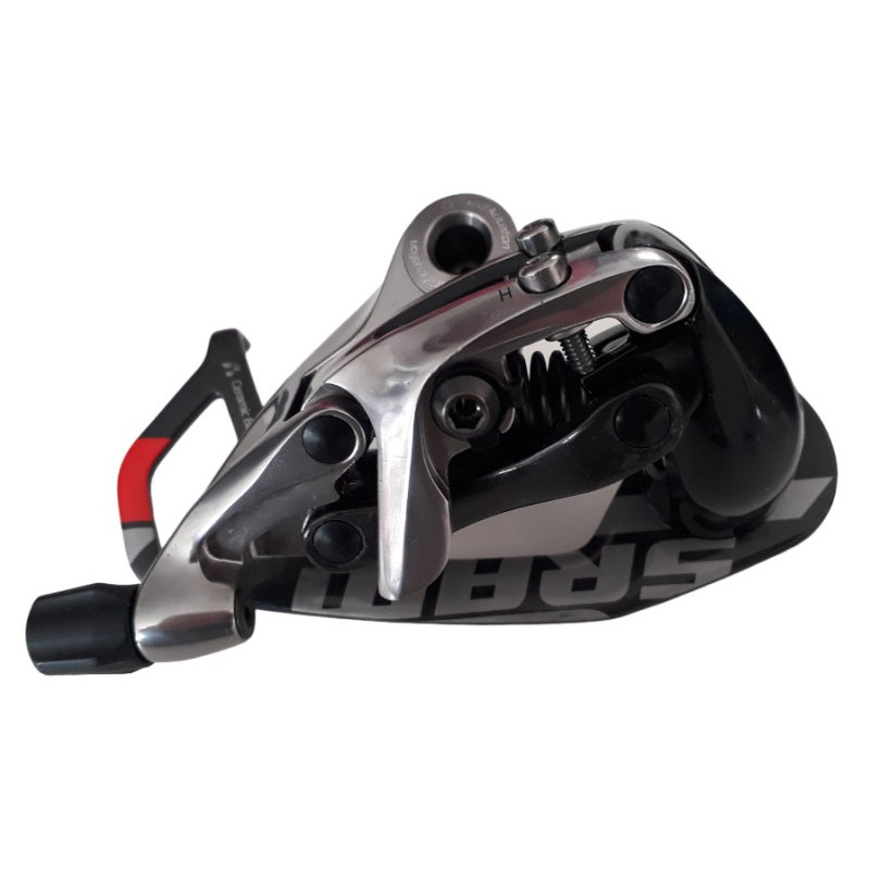 Dérailleur Arrière SRAM Rouge - 10 Vitesses, Cage Courte - Noir/argent - Neuf