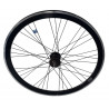 Fixie single speed front wheel black