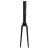 Carbon road bike fork black used