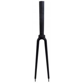 Carbon road bike fork black for brake on rim