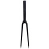 Carbon road bike fork black for brake on rim