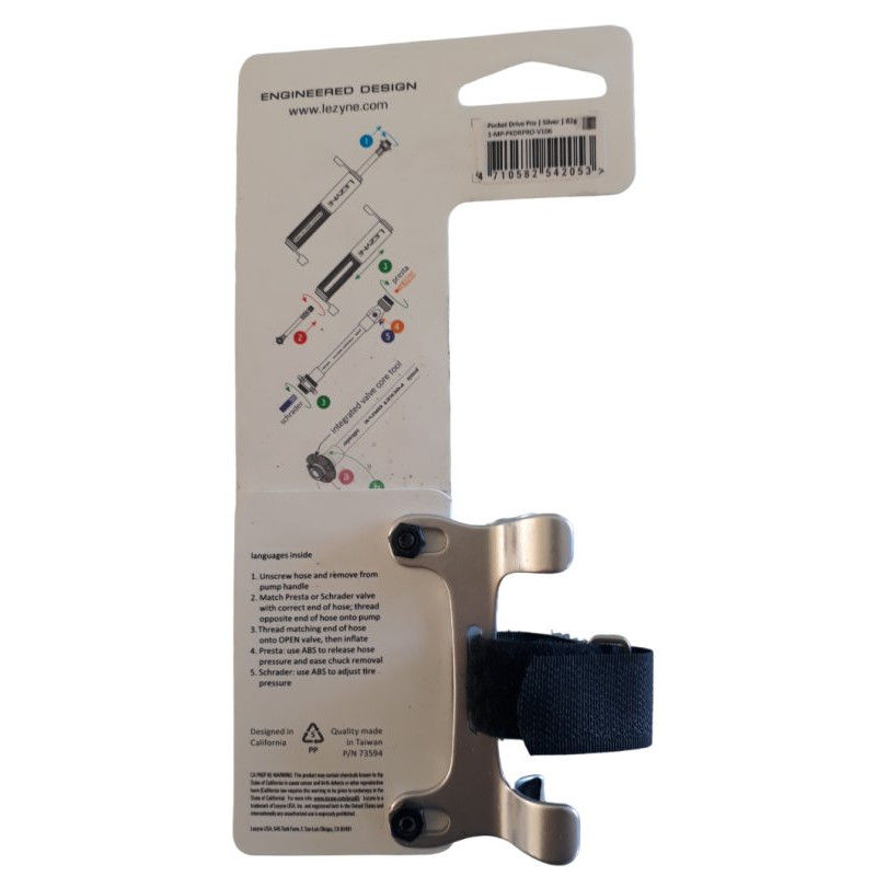 Lezyne Pocket Drive PRO Pump Holder for bike Lezyne Pocket Drive PRO Pump Holder for bike