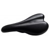 Comfortable bike saddle black