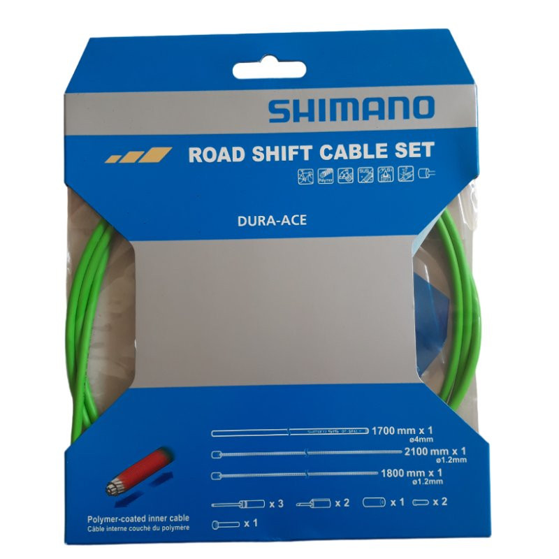 Kit câbles et gaine de dérailleurs route Shimano Dura ace