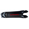 Deda Superzero stem 8 degrees black and red