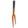 Racing bike fork orange