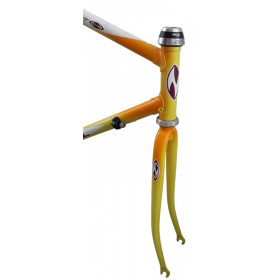 Cadre velo course Nickel cockpit 743 taille 54 jaune