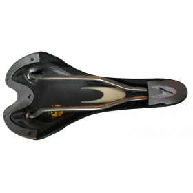 San marco Era racing titanium saddle red and black