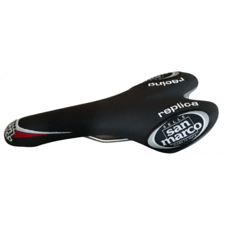 San marco Era racing titanium saddle red pour vélo de route