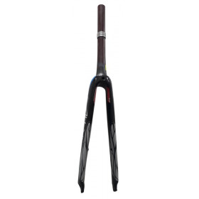 Time Aktiv HR road bike carbon fork black and blue