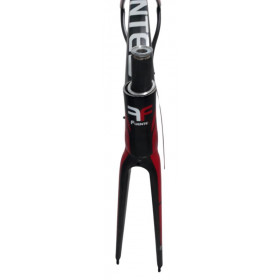 Kit cadre route carbone Fuentes CCM3 noir et rouge