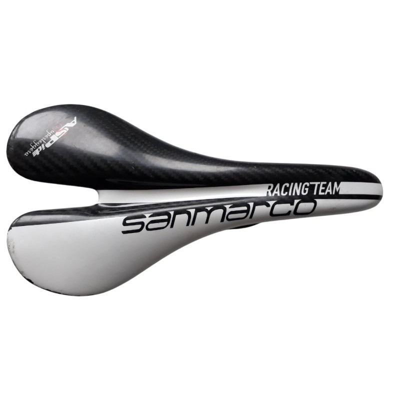 Carbon bike saddle San Marco Racing team, best price !